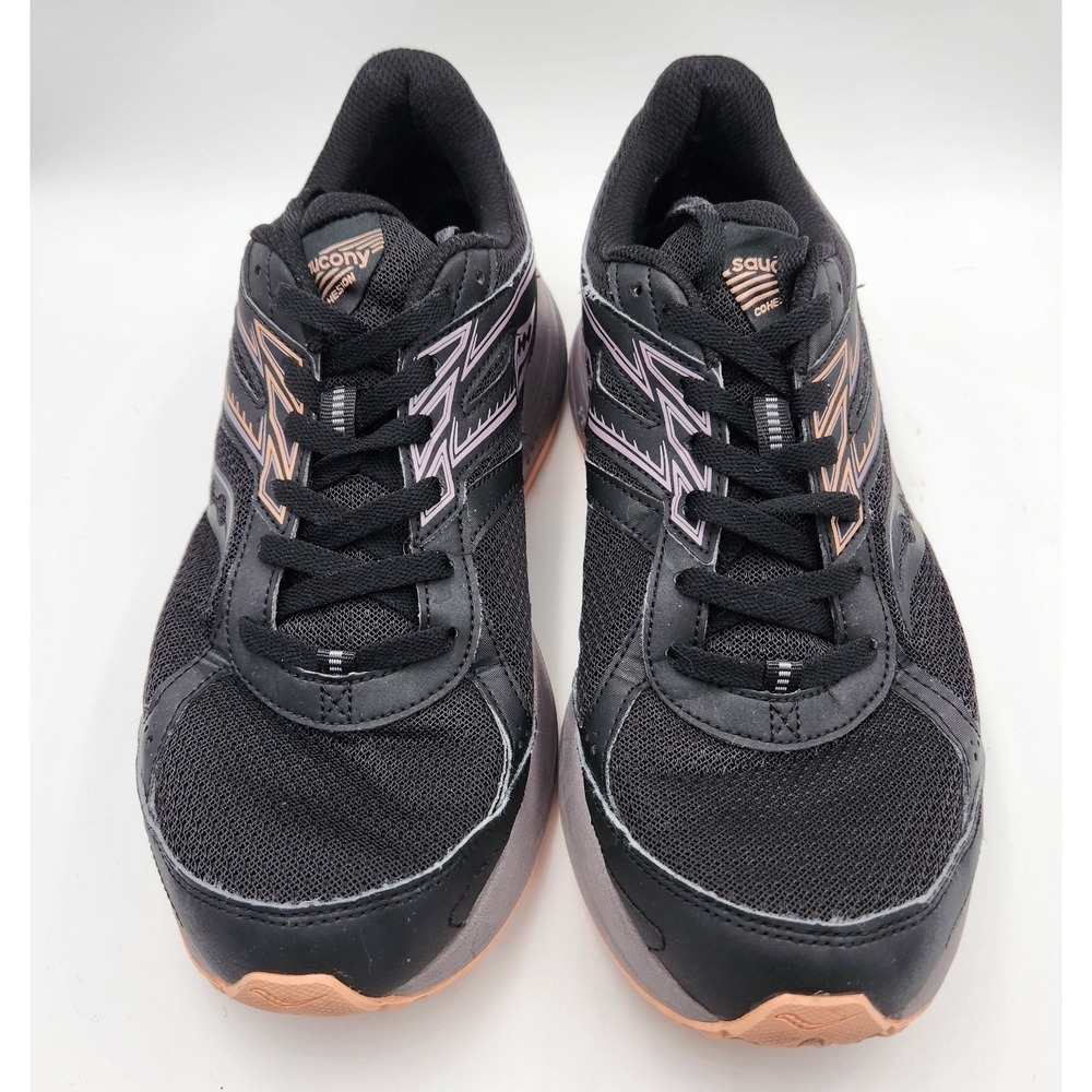 Saucony Cohesion TR14 S10634-1 Womens 11W Sneakers Black Athletic Running Shoes